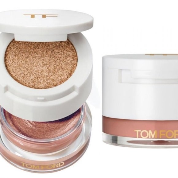 🧡BNIB Tom Ford Cream & Powder Eyeshadow Duo $65.00 - GOLDEN PEACH - Picture 1 of 5